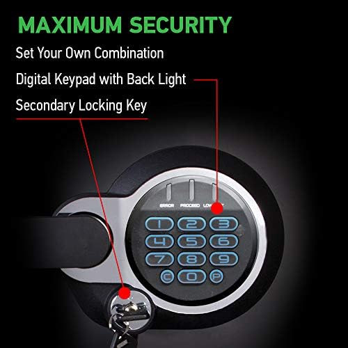 SentrySafe 2-Hour Fireproof Safe, Digital Keypad, 1.2 Cu Ft, STW123GTC - Image 5