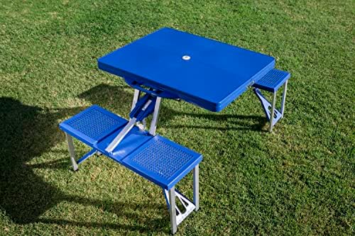 Picnic TIME NFL Football Field Folding Picnic Table, Camping Table, Outdoor Table with Umbrella Hole - Image 4