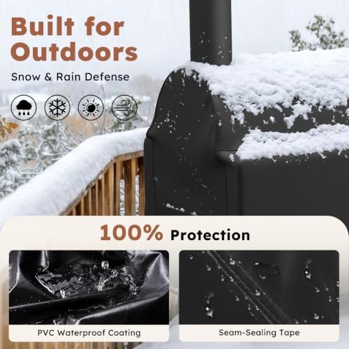 MR. COVER Grill Cover for Oklahoma Joe's Highland Smoker,600D Heavy Duty - Image 4