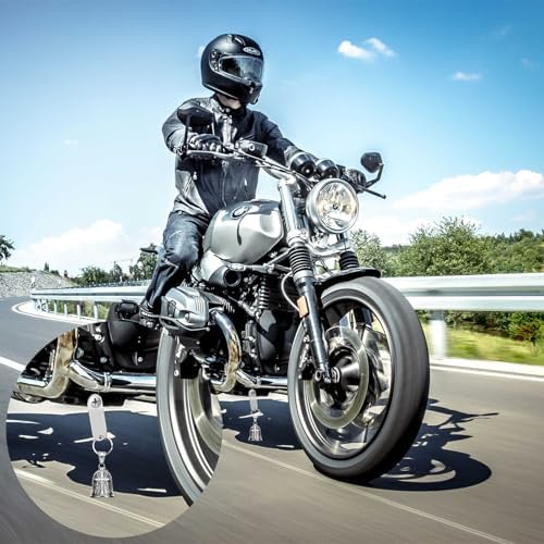 Motorcycle Bell Guardian Angel Gremlin Lucky Charm Gift For Riders - Image 5