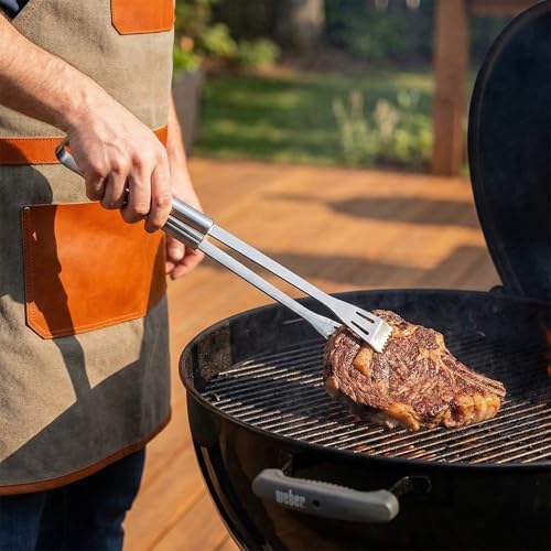 9-Piece BBQ Grill Tool Set, Stainless Steel with Storage Bag - Image 4
