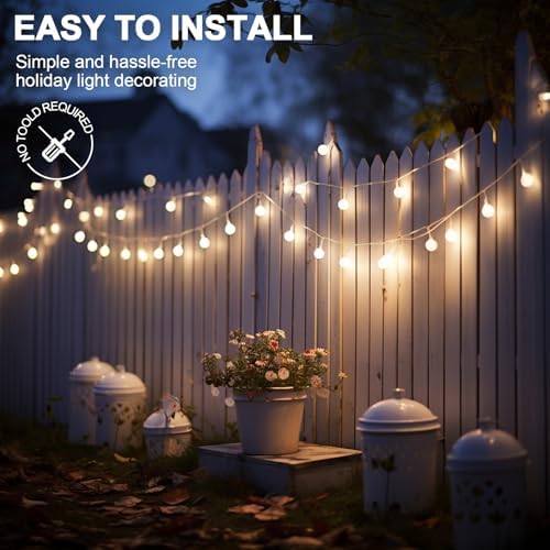 Hetyue Hooks for Outdoor String Lights Clips: 26Pcs Heavy Duty Light Hook - Image 6