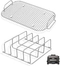 Rib Rack & Roast Smoke Rack for Ninja Woodfire XL OG800/OG900 Series Smoker by MOASKER