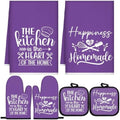 Sratte 6 Pcs Kitchen Decor Accessories Set, Kitchen, Purple by Sratte