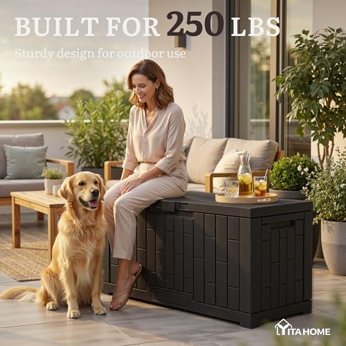YITAHOME 60 Gallon Outdoor Storage Box - Image 4
