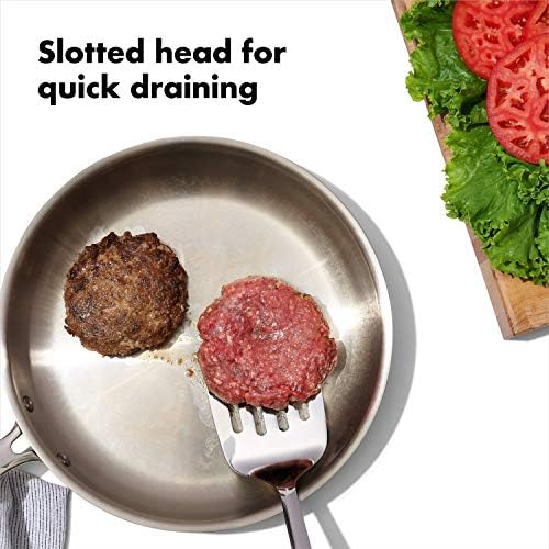 OXO Good Grips Stainless Steel Turner, Cooking Spatula, Heat Resistant - Image 5