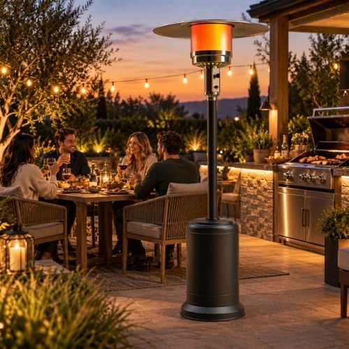 48,000 BTU Replacement Burner Head for 3" Patio Heaters, Stainless Steel - Image 7