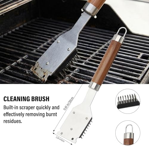 Grill Set, Grill Tools for Outdoor Grill Utensils Set BBQ Accessories - Image 6