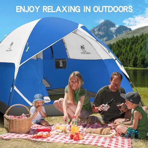 CAMEL CROWN Tents for Camping 2/3/4/5 Person Camping Dome Tent, Waterproof,Spacious, Lightweight Portable Backpacking Tent for Outdoor Camping/Hiking - Image 7
