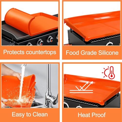 joyhalo Full-Edge 22" Blackstone Silicone Griddle Cover - Image 6
