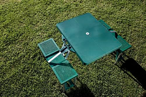 Picnic TIME NFL Football Field Folding Picnic Table, Camping Table, Outdoor Table with Umbrella Hole - Image 2