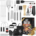 Kaluns 236 PCS Ultimate Grill Master Gift Set – Complete BBQ Accessories Kit with Virtually Everything Needed for Grilling, Smoking & BBQ by Kaluns%C2%AE