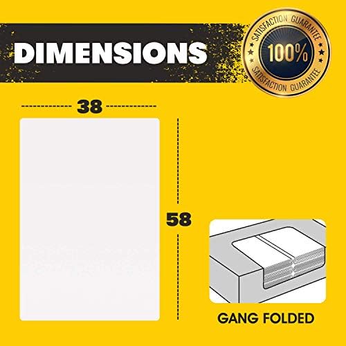 Aluf Plastics 55 Gallon Clear Trash Bags - (Huge 100 Pack) - 38" x 58" - 1.5 MIL (Equivalent) - Heavy Duty Industrial Liners Clear Garbage Bags for Recycling, Contractors, Storage, Outdoor - Image 3