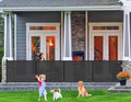 EZIGO 180 Inch Retractable Baby Gates, 41 Inch Extra Tall Retractable Gate by EZIGO