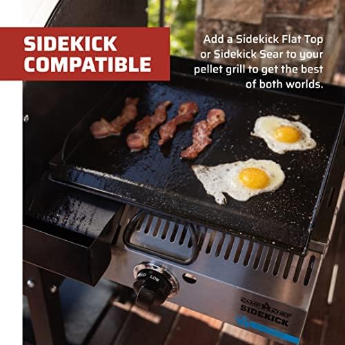 24 in. WIFI Woodwind Pellet Grill & Smoker - WIFI & Bluetooth Connectivity - Image 4