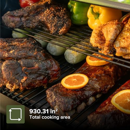 Oakford 930 Wood Pellet Smoker Grill with I-Site View Indicator & Smart App - Image 5