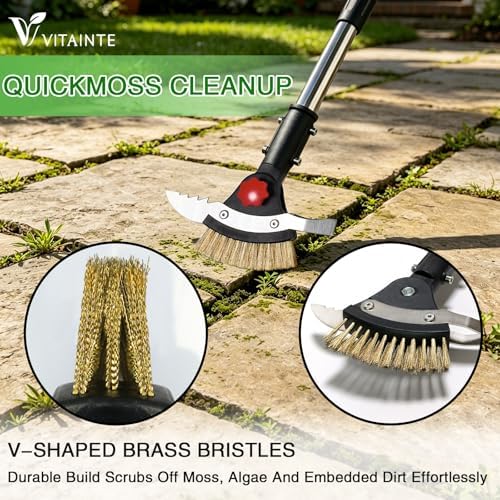3 in 1 Crack Weeder Tool Long Handle - Image 4
