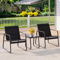 Gizoon Patio Chair Set of 2, Patio Bistro Set, Outdoor Patio Furniture Set by Gizoon