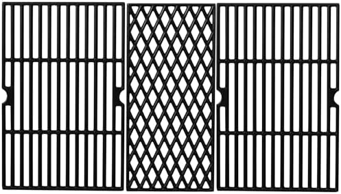 DGH474CRP Cooking Grates for Dyna glo DGH474CRP DGH483CRP DGF493BNP DGF493PNP-D DGB495SDP DGB495SDP-D DGB493SPB Grill, 70-02-656 70-01-911 Cast Iron Grill Replacement Part for Backyard BY13-101-001-12 by COGRICHBF