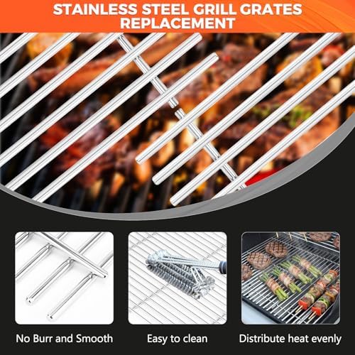 17.5" Grill Grates for Weber Spirit 300/400 & GS4 Spirit II 300 Series - Image 4
