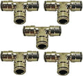 Misting Fittings (3/8 Coupling Tee-Pack of 5) by Mistcooling
