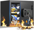 Small Fireproof Safe Box | 1800℉ 35-Min Real Test Fire Safe | 1.2 Cuft Safe by GHJGAGE