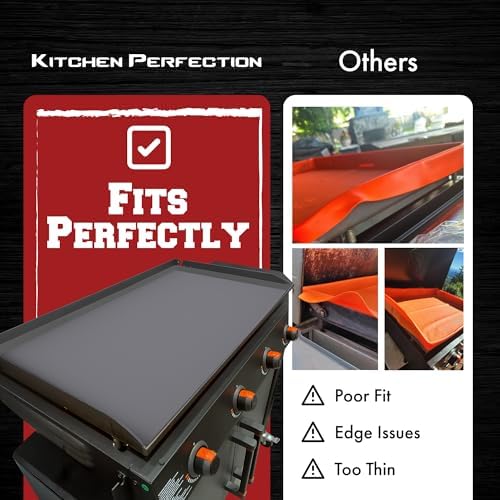 KITCHEN PERFECTION Silicone Griddle Mat Cover for Blackstone Grill 36 Inch - Image 5