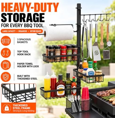 Griddle Caddy Organizer for Blackstone Griddles with Storage Bag - Image 6