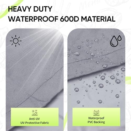 NEXCOVER Heavy Duty BBQ Grill Cover - 30 Inch, Waterproof, Fade Resistant, Rip Resistant for Weber, Brinkmann, Char Broil, Holland, Jenn Air - Image 6