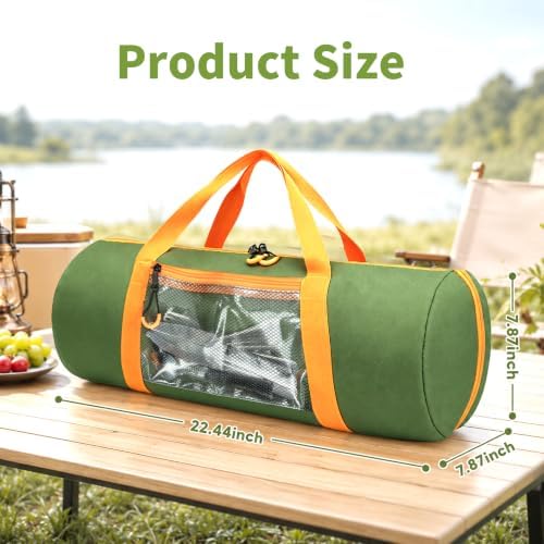 22'' Grill Tool Storage Bag with Inner Divider, BBQ Tool Storage - Image 2