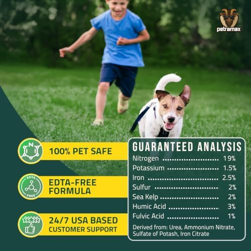 PetraMax Neighbor’s Envy Grass Fertilizer for Lawn, (16,000 sq ft, 1 Gal) - Image 2