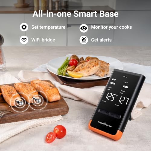 ThermoMaven Sub-1G Wireless Meat Thermometer, 2 Probes WiFi Thermometer - Image 3