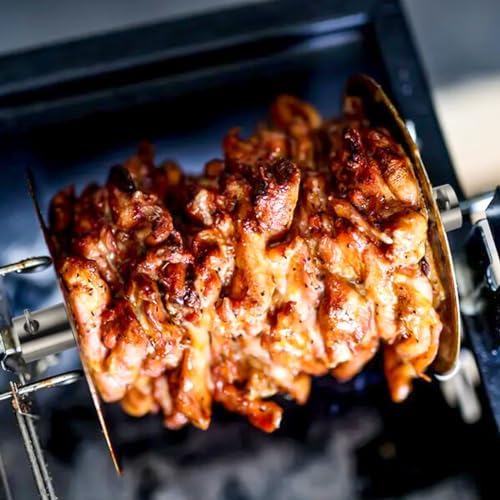 TURBRO Universal Grill Rotisserie Gyros Disc, 304 Stainless Steel, Fits 1/2” or 3/8" Hexagon, 3/8" or 5/16" Square Spit Rods, Compatible with Most Grills, Ideal for Outdoor BBQ, Set of 2 Discs - Image 6