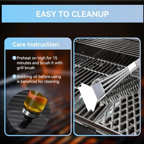 Grill Grates Replacement for Dynaglo DGH450CRP DGH485CRP DGH474CRP Grill - Image 5