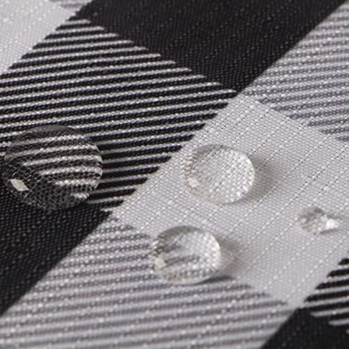 EHouseHome Outdoor and Indoor 70inch Round Tablecloth with Umbrella Hole and Zipper, Waterproof Zippered Patio Table Cloths, Spring/Summer Table Covers for Backyard Circular Table/BBQs/Picnic - Image 6