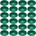 24 Pack 12 oz Disposable Plastic Bowls Dessert, Ice Cream, Salad, Soup Serving Cups for Party, Picnic, Food Snacks (Dark Green) by Unknown