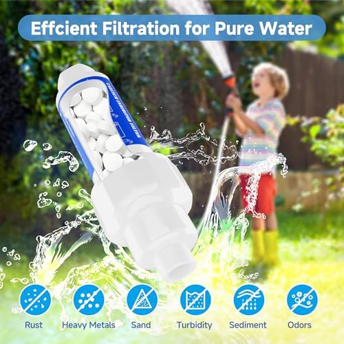 Calcium Inhibitor Filter for 3/4" Standard Garden Hose and Faucet - Image 6