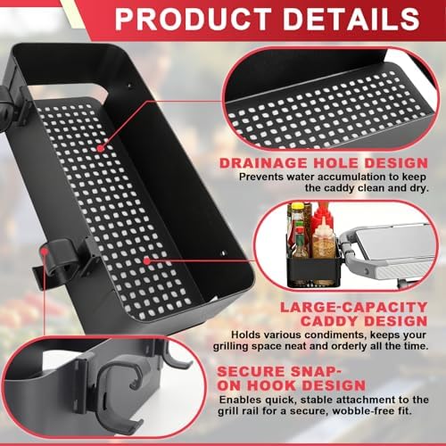 Grill Storage Organizer Kit for Weber 2025 Spirit Series & Slate Griddles - Image 5