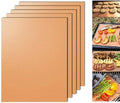 Dailyart Copper Grill Mats for Outdoor Grill 5 Pack 15.75 x 13 In, Black by Dailyart
