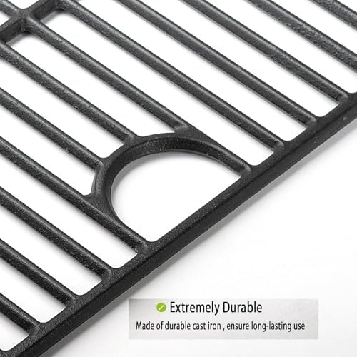 13" x 17" Cast Iron Grill Grates for Nexgrill 4 & 5 Burner 720-0830H 2PC - Image 5