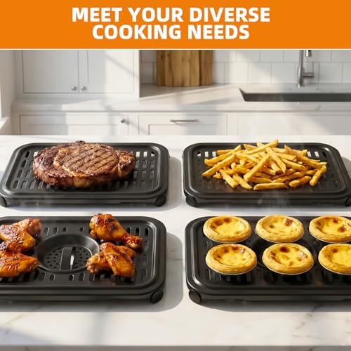 Air Fryer Grill Pan for Ninja Foodi DZ090 DZ201 DZ100 DualZone Air Fryers - Image 5
