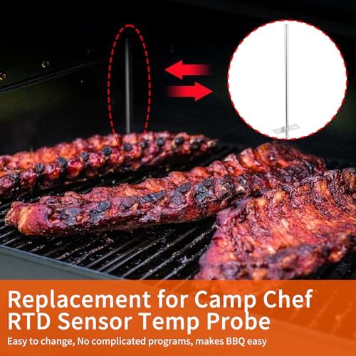 RTD Sensor Probe Replacement for Camp Chef Wood Pellet Grills and Smokers - Image 4
