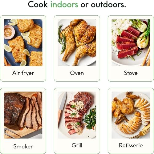 CHEF iQ Sense Smart Wireless Meat Thermometer with 2 Ultra-Thin Probes, Unlimited Range Bluetooth Meat Thermometer, Digital Food Thermometer for Remote Monitoring of BBQ Grill, Oven - Image 5