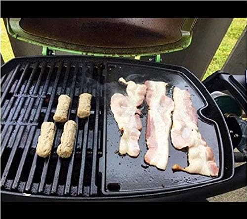 Cast Iron Griddle Accessories for Weber Q1200 Q1000 Q120 Q100 Gas Grill - Image 4