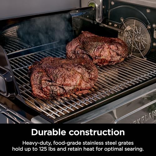 Ninja FlexFlame Stainless Steel Grill Grates, Set of 2 - Image 2
