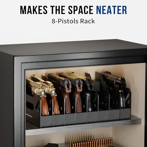 BlackSmith Foam Pistol Rack for Gun Safe Gun Accessories Storage Firearm Handgun Rack Revolver Pistols Holder - Image 2