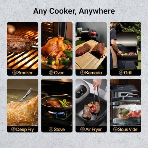 Typhur Sync Gold Gen2 Sub-1G Wireless Meat Thermometer with 6 Sensors & LCD - Image 5