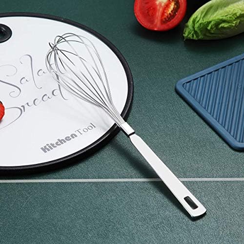 Whisk, Berglander Whisks For Cooking, Stainless Steel Balloon Whisk, Sturdy Kitchen Wire Whisk Set for Cooking, Baking, Blending, Whisking, Beating, Stirring, Dishwasher Safe, Easy to Clean - Image 3