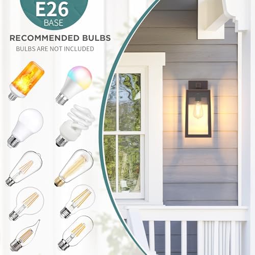 MAXvolador Outdoor Wall Light Fixtures, Exterior Waterproof Wall Lanterns - Image 6