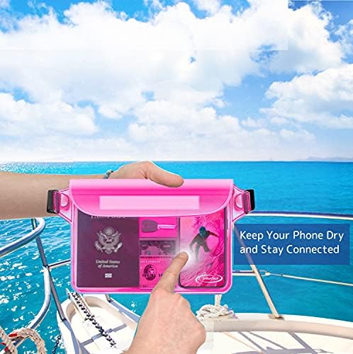 AiRunTech Waterproof Sling Shoulder Bag for Women Men, Amusement Theme Park Mexico Cancun Vacation Essentials Accessories Must Haves,Waterproof Pouch for Phone Passport Wallet Purse with Waist Strap - Image 5